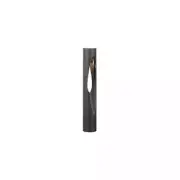 Hampton Bay Trinity Hill Low Voltage Matte Black LED Outdoor Bollard Path Light