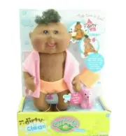 Cabbage Patch Kids Dirty to Clean Newborn Doll - African American - Girl