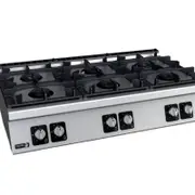 Fagor 700 Series Natural Gas 6 Burner Ss Boiling Top CG7-60H