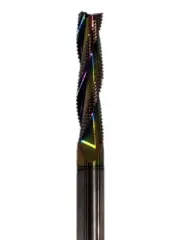 router bit CNC 1/2" SHANK 3 FLUTES 2.25 CL solid carbide RAINBOW