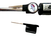 New Putter Mounted Divot Tool and Ball Marker- BRONCOS