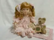 1999 Boyds Bear Yesterdays Child Cheryl Ashley Nighty Night Large L/E Doll 4917