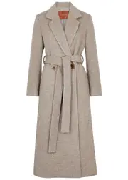 Rejina Pyo Gracie Belted Wool-blend Coat - Beige - S S