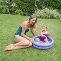 在飛比找Yahoo!奇摩拍賣優惠-intex 59409 寶貝戲水池充氣游泳池嬰兒洗澡盆浴池沙