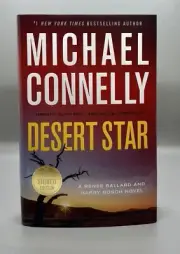 Desert Star by Michael Connelly Rare Autographed First Edition Brand New
