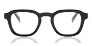 Square Full Rim Plastic Men's Glasses Black, Size 46 - Lenses Included - Private Health Rebate - Blue Light Block Available - Arise Collective