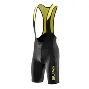 Skins Men's Cycling Activewear Thermal Bib Shorts Black