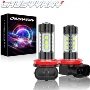 2x H8 H11 H9 6000k LED Fog Driving Light Bulbs For Smart Fortwo 2008 - 2015 (for: Smart)