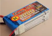 Gens Ace 2000mAg 5C 11.1V Soft Case Lipo Battery (Futaba Plug)