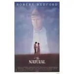 天生好手 (THE NATURAL) ⚾️勞勃瑞福 ROBERT REDFORD⚾️美國原版電影海報版本2(1984年)