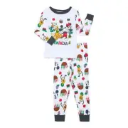 Mickey and Friends Kids’ Cotton Kwanzaa Pajama Set, 2-Piece, Size 6