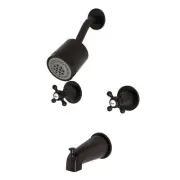 Kingston Brass KBX814.BX Metropolitan Tub and Shower Trim Package - Bronze