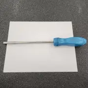 Snap-on Tools NEW PEARL BLUE Hard Handle Ratcheting Screwdriver w/Bits SSDMR8APB