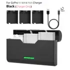 Suitable For GoPro Hero 5 6 7 8 9 10 11 Battery Smart Fast Charging Case New