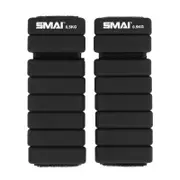 SMAI Weighted Ankle / Wrist Bracelets 0.5KG (Pair) - Black
