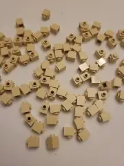NEW LEGO 20X TAN BRICK 1X1 W/ 1 KNOB #87087.