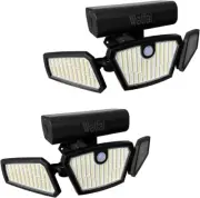 Motion Sensor Lights Indoor/Outdoor 2 Pack 2100LM, 6500K Wireless IP65 Waterproo