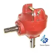 Gearbox 50HP Post Hole Digger Input 1 3/8" x 6 Spline, 2" Diameter, Ratio 3.18:1
