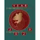 Year 2020: Chinese Zodiac Year of the Rat Notebook Life Plans Two-Year Monthly Planner - January 2020 to December 2021 Notebook w