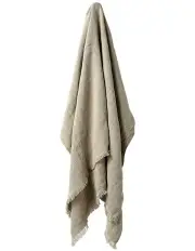 [Aura Home] Arles Linen Throw in Feather