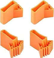 Tacos Rubber Anti Slip Protective Rubber Pads | Extension Stairs Pad | Non Sliding Cover 4x Stabilizer for Leg Protection