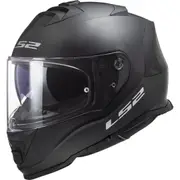 LS2 FF800 Storm Solid Helmet, black, Size XS for Men