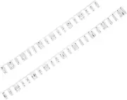 BAZEITFLOW 2Pcs Key Piano Sticker Decals Removable Piano Keyboard Labels for Beginners Easy to Read Music Notes Durable High Grade Material for Quick Mastery Present