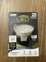 Feit Electric GU5.3 200 Lumens 12V NonDimmable LED Light Bulb Landscape Uses 3w
