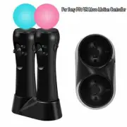 1x Dual Charger Dock for PS4 VR Motion Controller Playstation Move Controller US