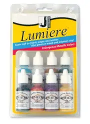 Jacquard Lumiere Mini Exciter Pack, Metallic Colours, 8pk