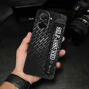 Phone Case Compatible with Redmi A5 4G/Xiaomi Poco C71 4G, Shockproof Wrist Strap Wristband Durable Phone Holder Personality Fashion Design