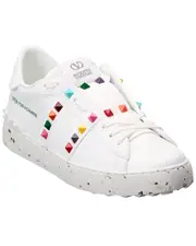Valentino Rockstud Untitled For A Change Leather Sneaker
