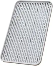 PartyKindom Bottle Drying Rack Dual Layer Draining Station and Kitchen Organizer for Mugs Cups and Bottles Efficient Water Collection and Straining with Detachable Filter Tray for Kitchen Use
