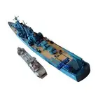 Naval Ship Toy Set Warships Ship Kits Navy Ship Models Ship Assemble for 14 Year