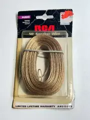 AUDIO RCA AH5150FD 24-Gauge Speaker Clear Speaker Wire