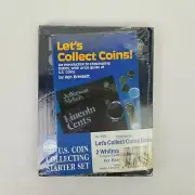 NEW U.S. Coin Collect Lincoln Cents 1975 Jefferson Nickels 1962 Folders & Guide