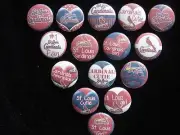 St. Louis Cardinals buttons flat back or pin badge cabochons magnets
