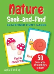 Nature Seek-And-Find Scavenger Hunt Cards (Set of 50 Cards) by Peter Pauper Pres