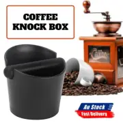 PRO Coffee Knock Bin CREMA Espresso Grinds Tamper Waste Box Container Tamp Tube