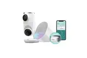 Oricom Bundle Pack - OBHDUAL Smart Baby Video HD Dual Camera AND OBHGPLUS Guardian Plus Wearable Baby Sleep Tracker Smart Soother (OBHDUALPLUS)