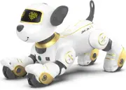 Remote Control Robot Dog Toy for Kids, Programmable Robotic Puppy, Smart Interac