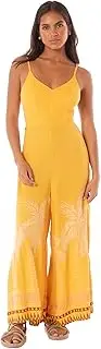 [Maaji] Womens Stitchy Palm Azura Jumpsuit