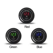 DC12-24V Car LED Digital Voltmeter Voltage Display Switch Low Voltage Alarm 1pcs