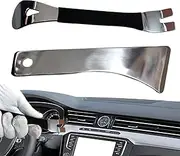 Trim Removal Tool | Stainless Steel Audio Prying Tool - Portable Automotive Upholstery Repair Crowbar for Car Door Windshield Interior Dashboard Stereo