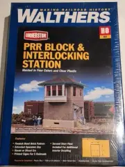 Walthers Cornerstone HO Scale Kit 933-2982 PRR Block Interlocking Station