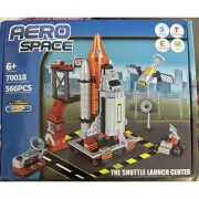 -GAME Space Exploration Shuttle For 6-12 yrs Aerospace Building Kit 566 pcs.