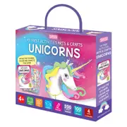 Sassi Arts & Crafts Kids/Children Sticker Activity/Colouring Book Unicorns 4y+