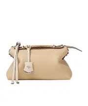 Fendi By The Way Selleria Mini Crossbody Bag One size light brown