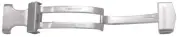 DEPLOYMENT POLISH CLASP LEATHER STRAP BAND BUCKLE FOR TAG HEUER WATCH FIT FC5029