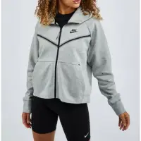 在飛比找蝦皮購物優惠-全新正品NIKE耐吉 NSW HOODIE 女灰色連帽外套M